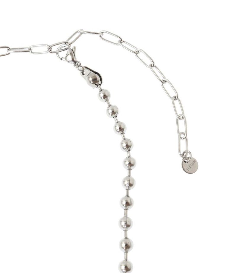 GARAGE OF GOOD CLOTHING「STAINLESS２連ボールチェーンネックレス」|ネックレス|
