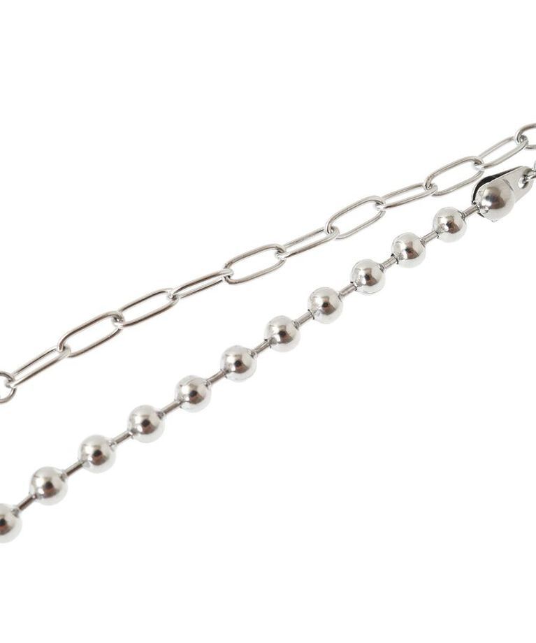 GARAGE OF GOOD CLOTHING「STAINLESS２連ボールチェーンネックレス」|ネックレス|