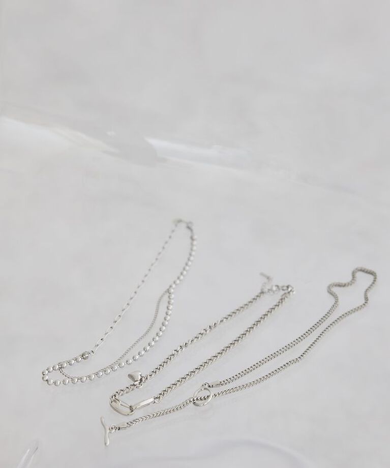 GARAGE OF GOOD CLOTHING「STAINLESS２連ボールチェーンネックレス」|ネックレス|