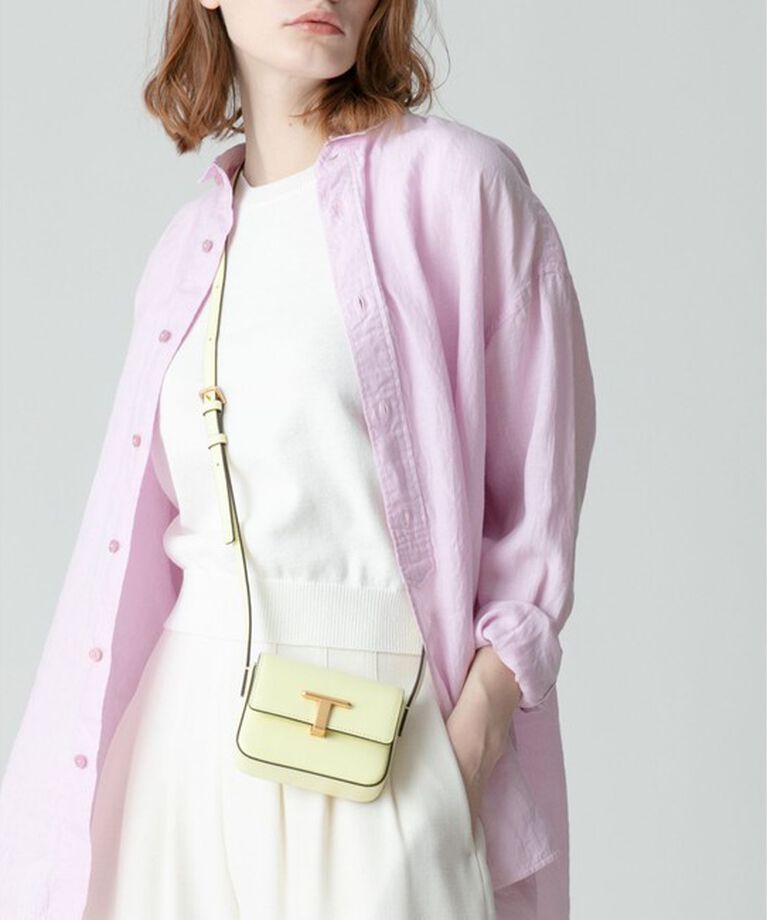 allureville「【JOY GRYSON(ジョイ グライソン) 】 TRIBECA MICRO CROSSBODY」|ショルダー・メッセンジャー|ライトイエロー