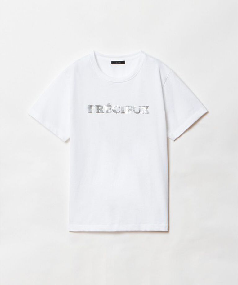 allureville「スパンコールロゴTEE」|Tシャツ・カットソー|