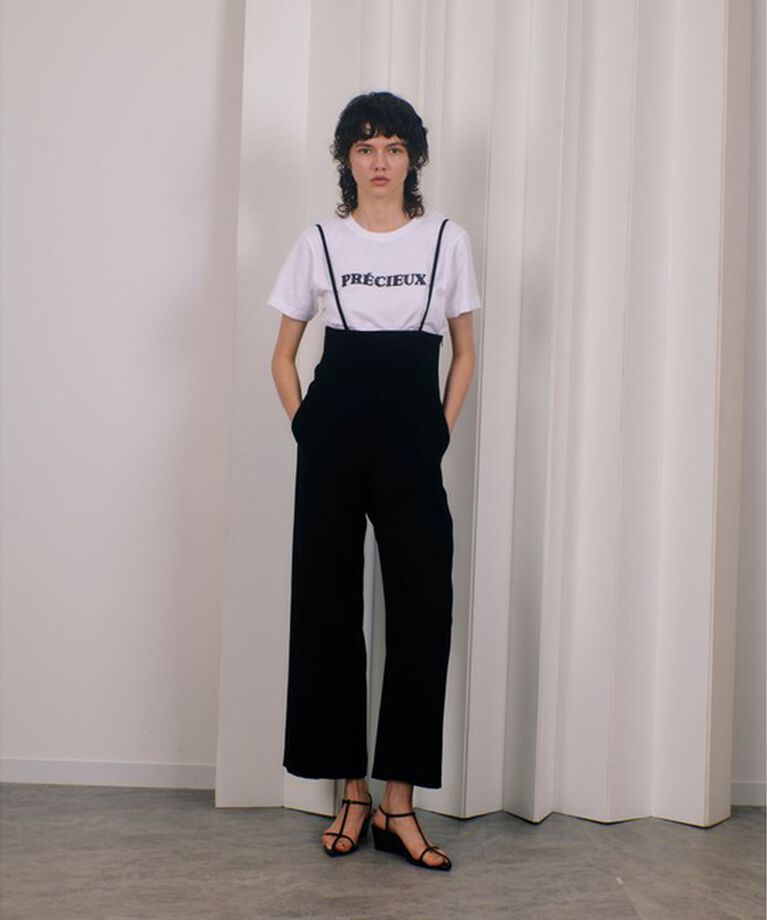 allureville「スパンコールロゴTEE」|Tシャツ・カットソー|