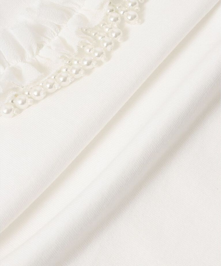 LOULOU WILLOUGHBY「【LOULOU WILLOUGHBY】ワイドスリーブアイラッシュT」|Tシャツ・カットソー|