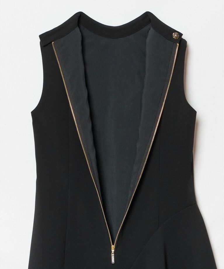 LOULOU WILLOUGHBY「【LOULOU WILLOUGHBY】アシメドレープミニワンピース」|ワンピース|