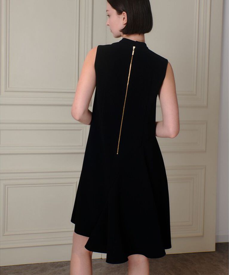 LOULOU WILLOUGHBY「【LOULOU WILLOUGHBY】アシメドレープミニワンピース」|ワンピース|