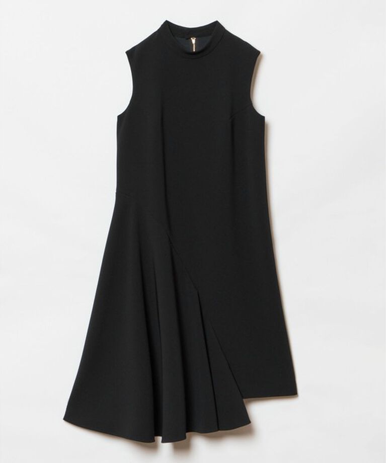 LOULOU WILLOUGHBY「【LOULOU WILLOUGHBY】アシメドレープミニワンピース」|ワンピース|