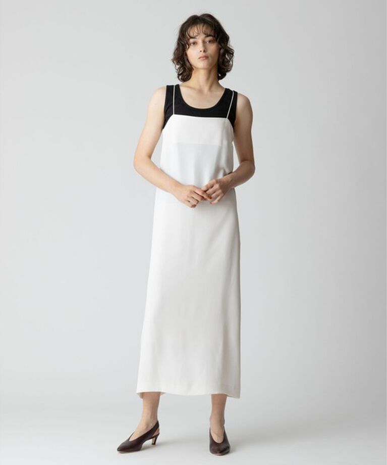 allureville「バックスラッシュディテールキャミワンピース」|ワンピース|