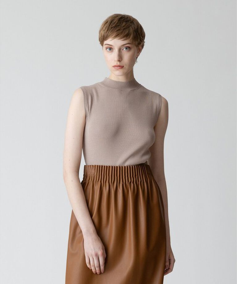 allureville「◇ バック釦ディティールプルオーバー 」|その他|グレージュ