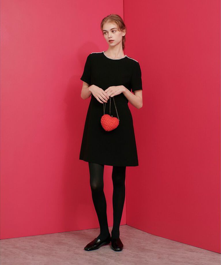 LOULOU WILLOUGHBY「【LOULOU WILLOUGHBY】ビジューミニワンピース」|ワンピース|