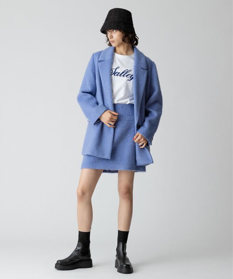 allureville「エンブロイダリーロゴTEE」|Tシャツ・カットソー|