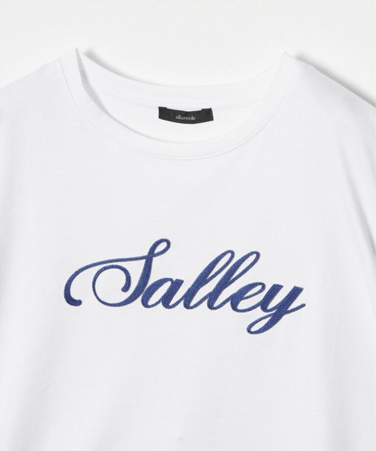 allureville「エンブロイダリーロゴTEE」|Tシャツ・カットソー|