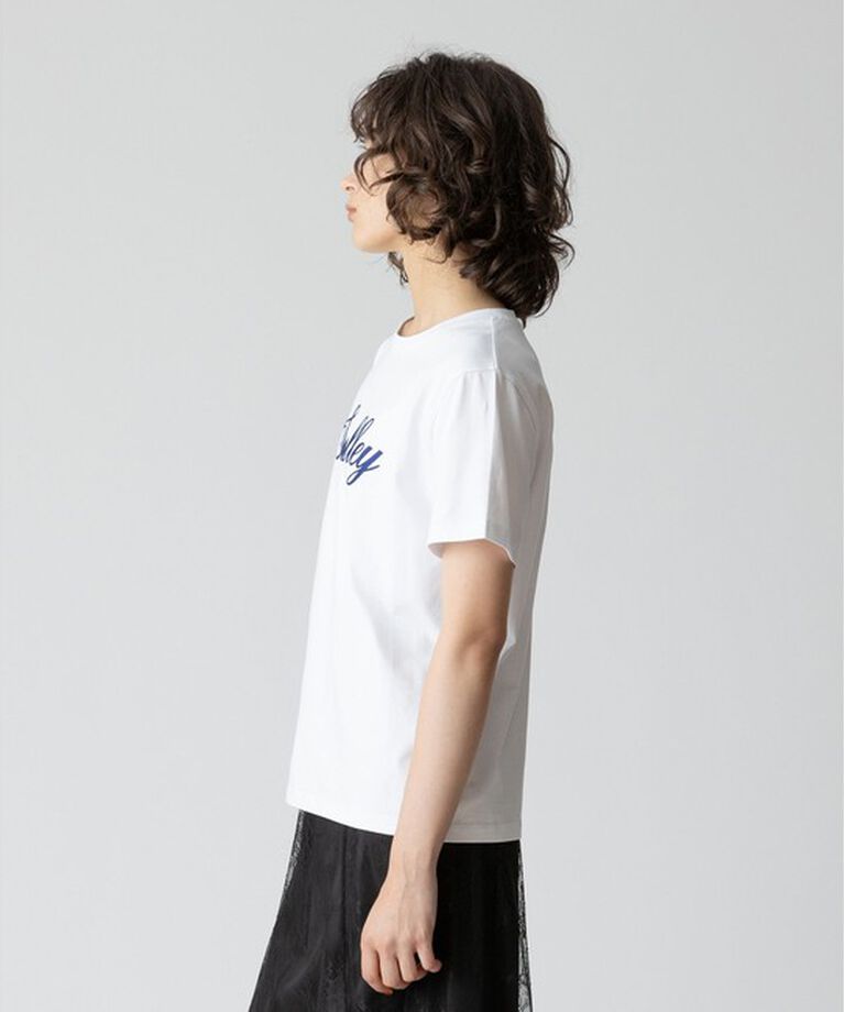 allureville「エンブロイダリーロゴTEE」|Tシャツ・カットソー|