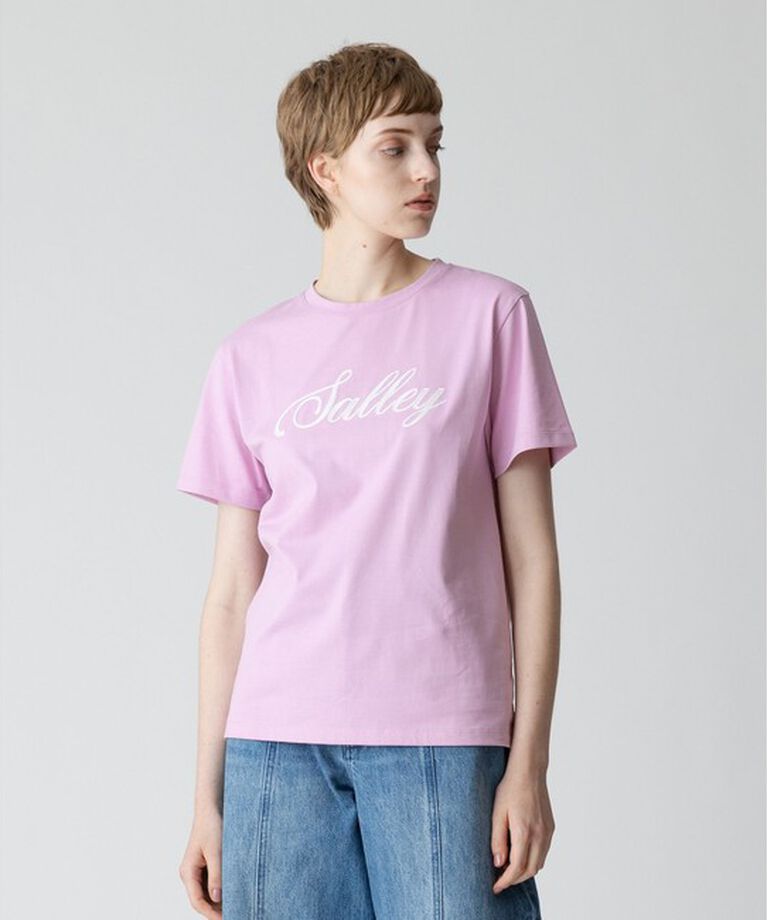 allureville「エンブロイダリーロゴTEE」|Tシャツ・カットソー|