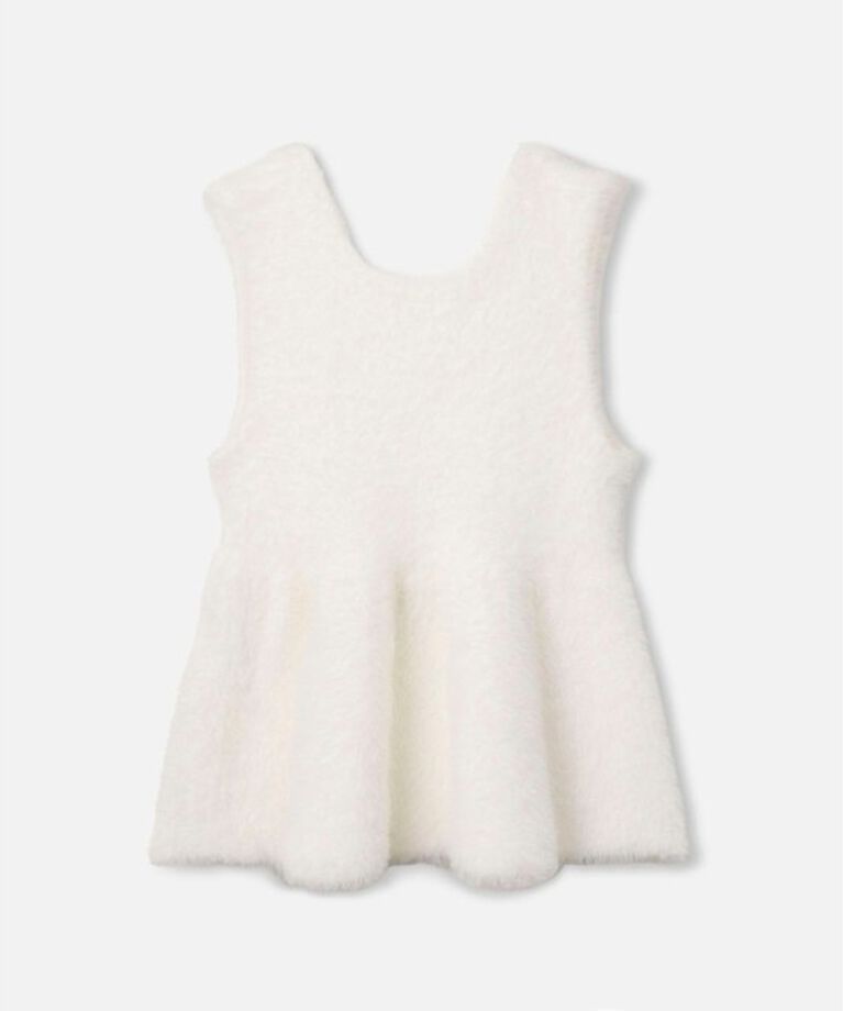 LOULOU WILLOUGHBY「【LOULOU WILLOUGHBY】フェザーペプラムジレ」|その他|