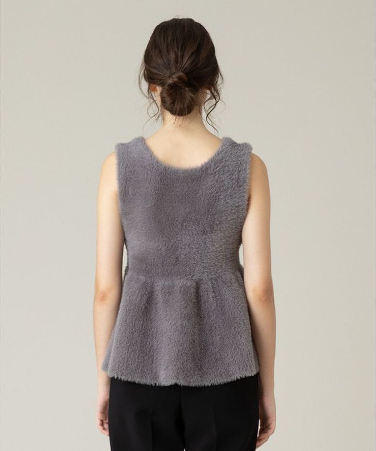 LOULOU WILLOUGHBY「【LOULOU WILLOUGHBY】フェザーペプラムジレ」|その他|
