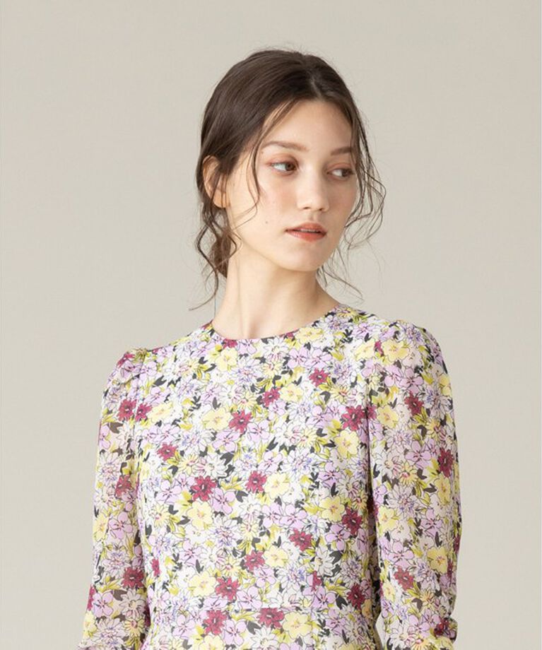 LOULOU WILLOUGHBY「【LOULOU WILLOUGHBY】小花プリント ワンピース」|ワンピース|