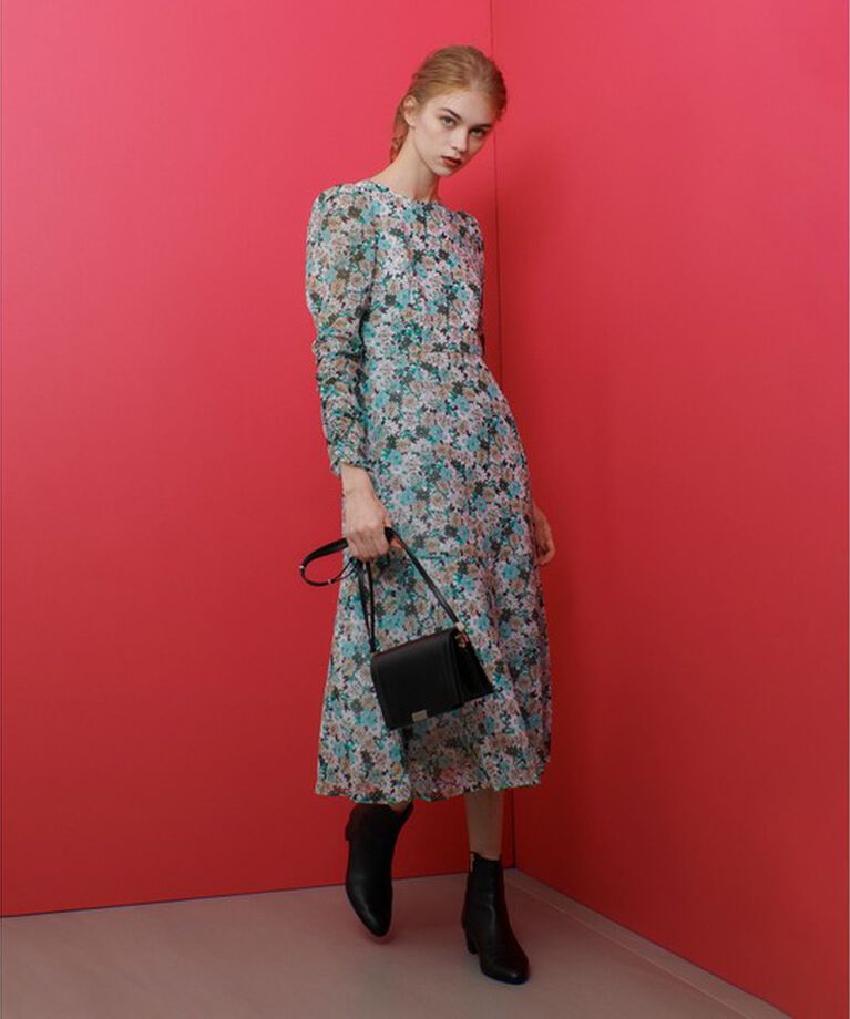 LOULOU WILLOUGHBY「【LOULOU WILLOUGHBY】小花プリント ワンピース」|ワンピース|
