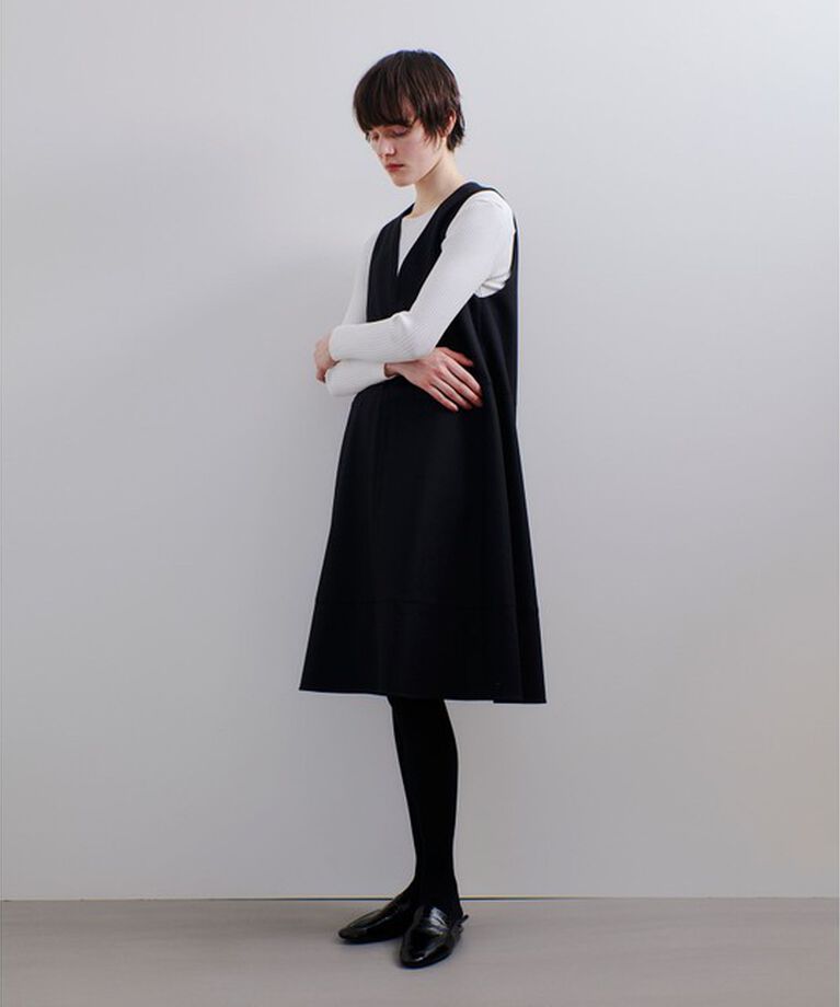 allureville「V/Nオーバーフレアワンピース」|ワンピース|