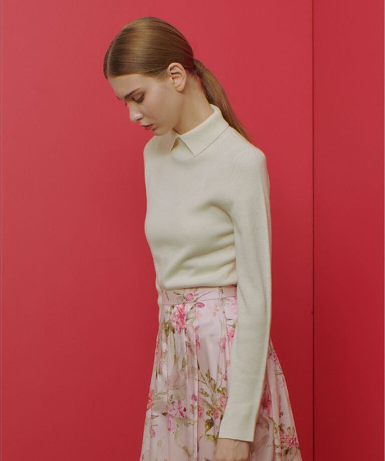 LOULOU WILLOUGHBY「【LOULOU WILLOUGHBY】レギュラーカラータートルネックプルオーバー」|ニット・セーター|