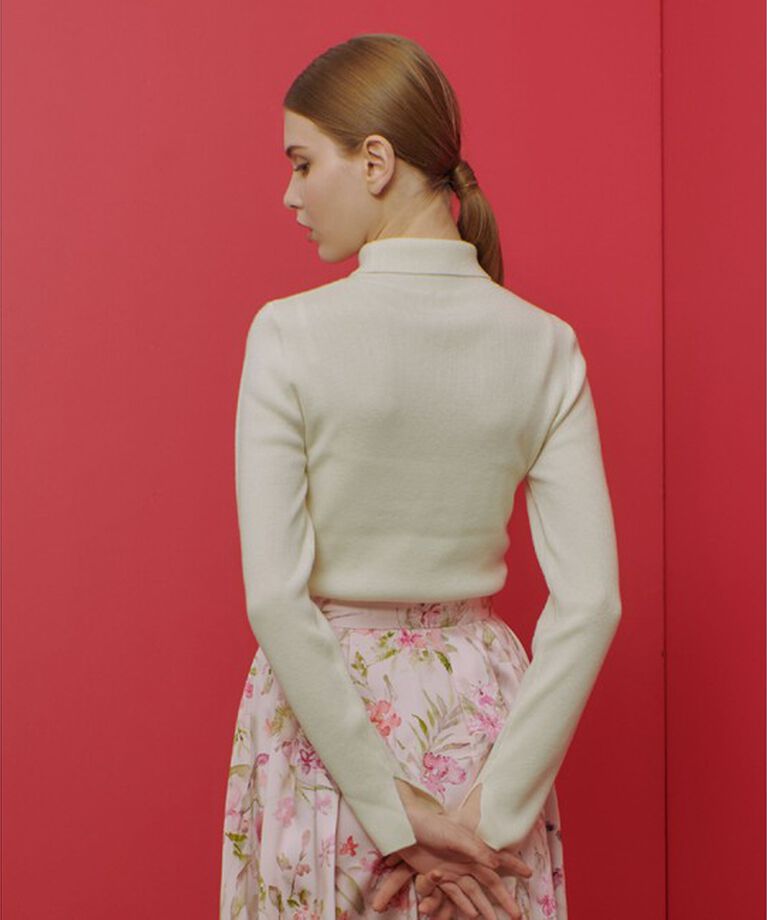 LOULOU WILLOUGHBY「【LOULOU WILLOUGHBY】レギュラーカラータートルネックプルオーバー」|ニット・セーター|