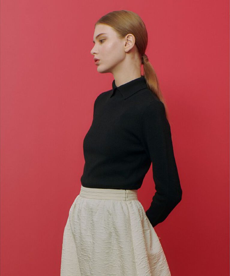 LOULOU WILLOUGHBY「【LOULOU WILLOUGHBY】レギュラーカラータートルネックプルオーバー」|ニット・セーター|
