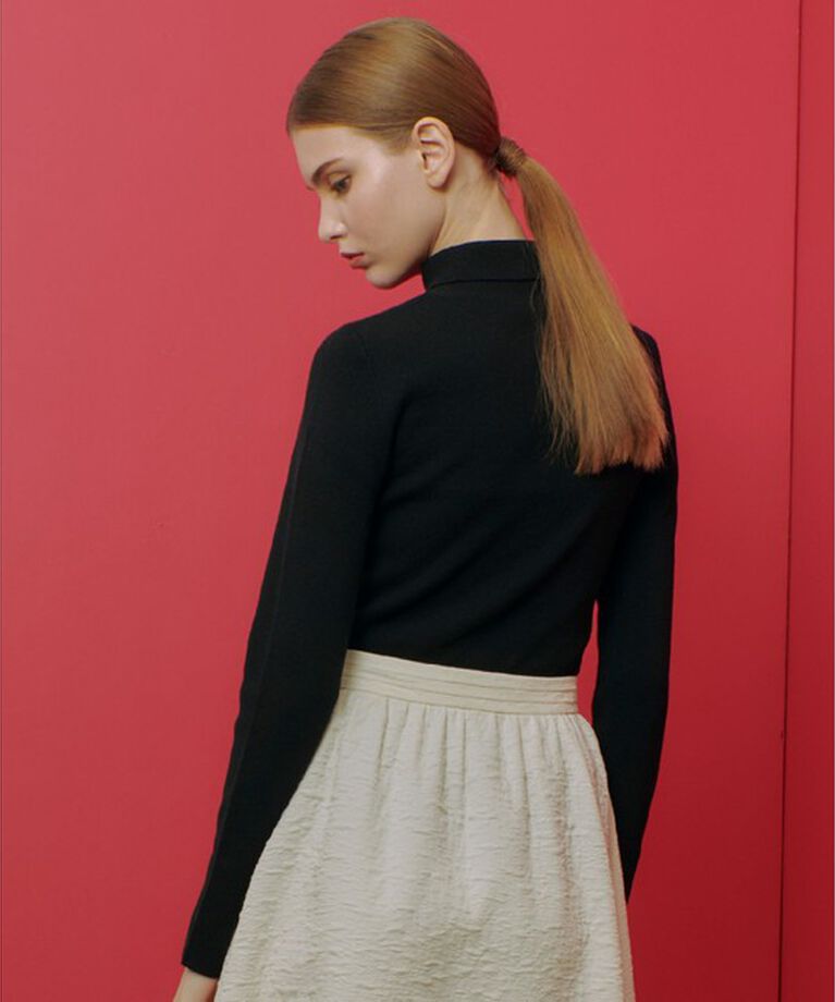 LOULOU WILLOUGHBY「【LOULOU WILLOUGHBY】レギュラーカラータートルネックプルオーバー」|ニット・セーター|