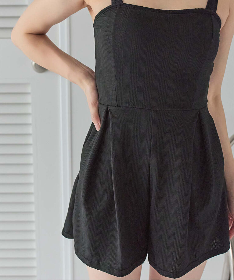 SEA DRESS「チェック素材ロンパース/ワンピース/セット水着」|コンビネゾン|