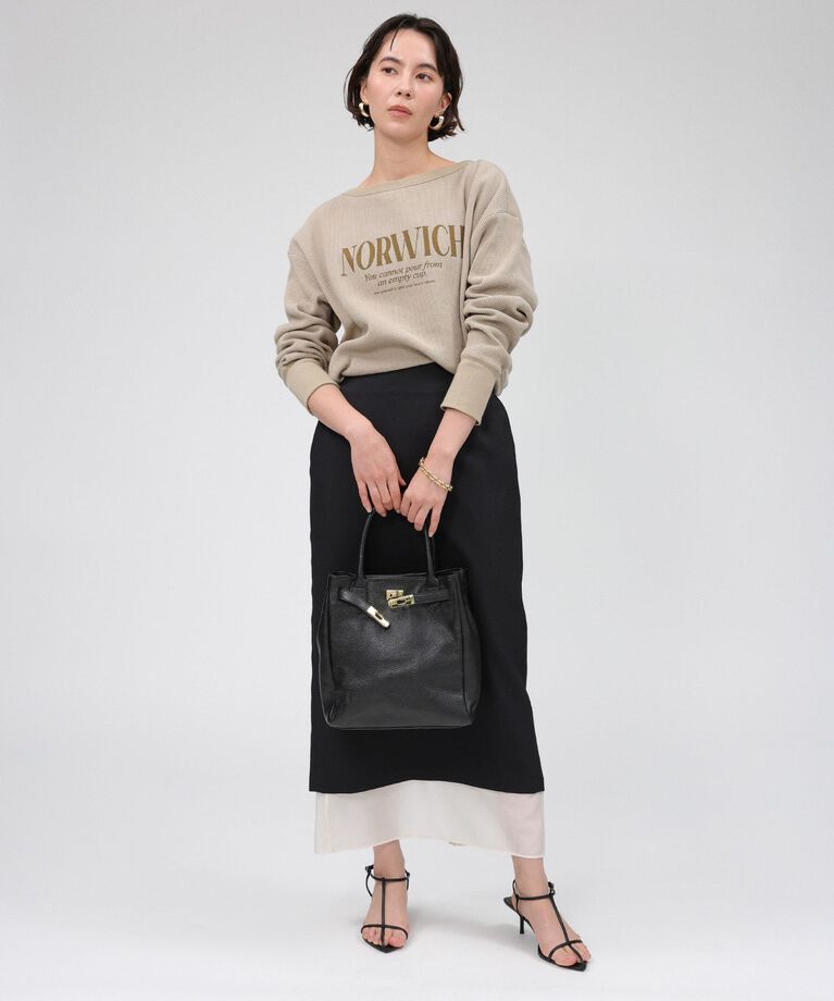 BABYLONE「【81BRANCA】＜別注＞2way waffle T」|Tシャツ・カットソー|