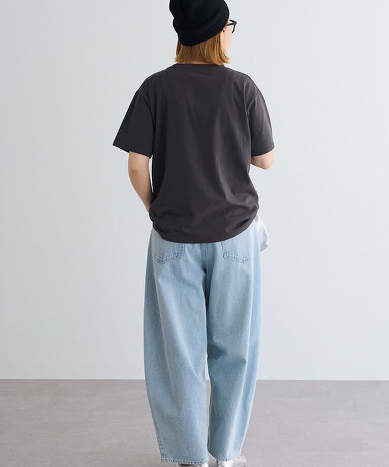  「【低身長・高身長対応/サイズ展開あり】デニムカーブレッグパンツ」|その他|