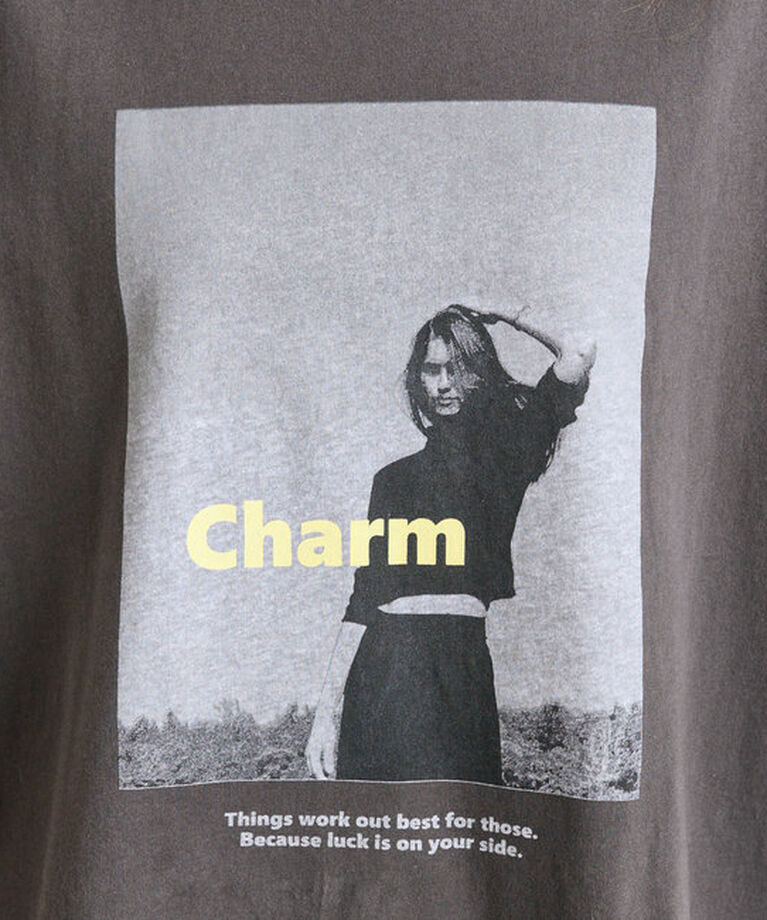  「【＠remi_usus企画 / KIDS】CharmフォトプリントTシャツ」|プルオーバー|