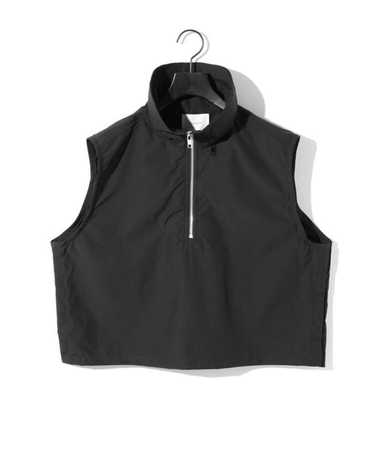 MIDIUMISOLID「MIDIUMISOLID for Ladies ハイネックジップベスト」|ベスト・ジレ|
