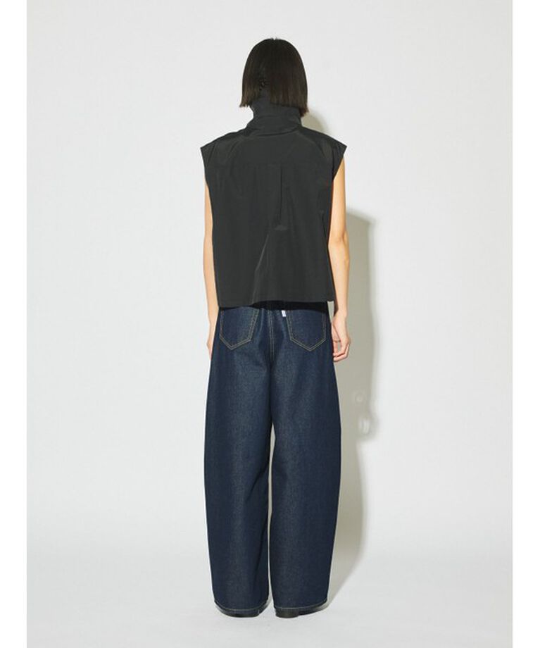 MIDIUMISOLID「MIDIUMISOLID for Ladies ハイネックジップベスト」|ベスト・ジレ|