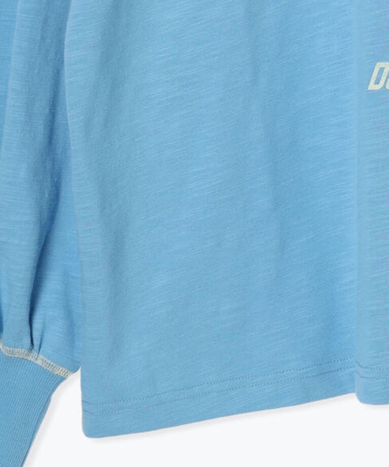Samansa Mos2「配色ステッチプリントアソートロングTシャツ」|Tシャツ・カットソー|