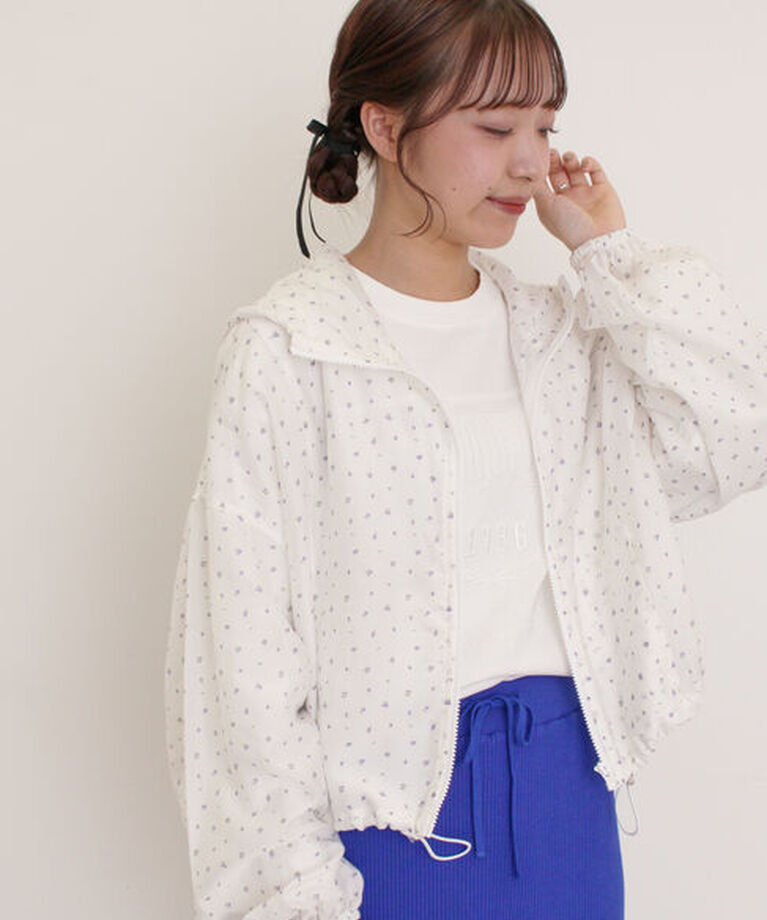 Samansa Mos2「ピグメント加工ロゴ刺繍ロングTシャツ」|Tシャツ・カットソー|
