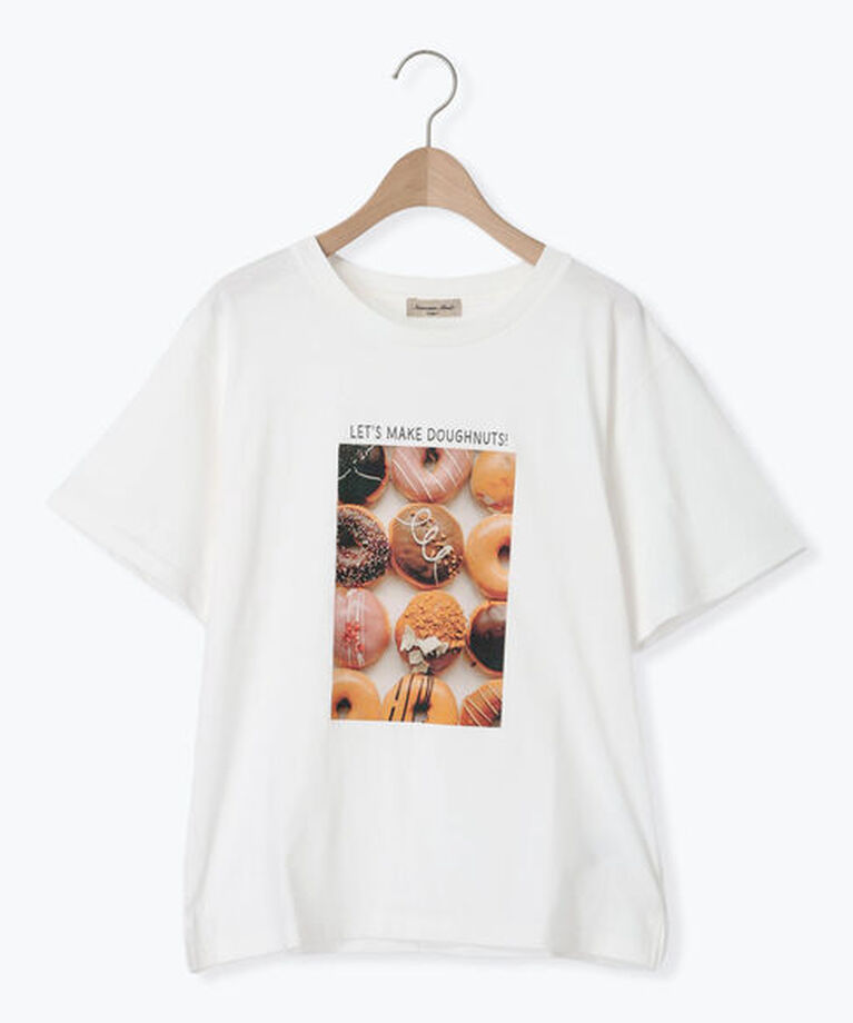 Samansa Mos2「[リサイクルコットン]柄アソートTシャツ」|Tシャツ・カットソー|