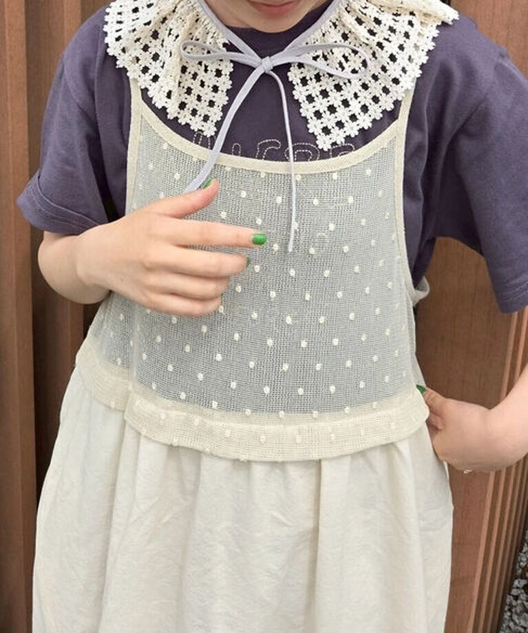 Samansa Mos2「【ゆべし×Samansa Mos2】インナー付キャミワンピース」|ワンピース|キナリ