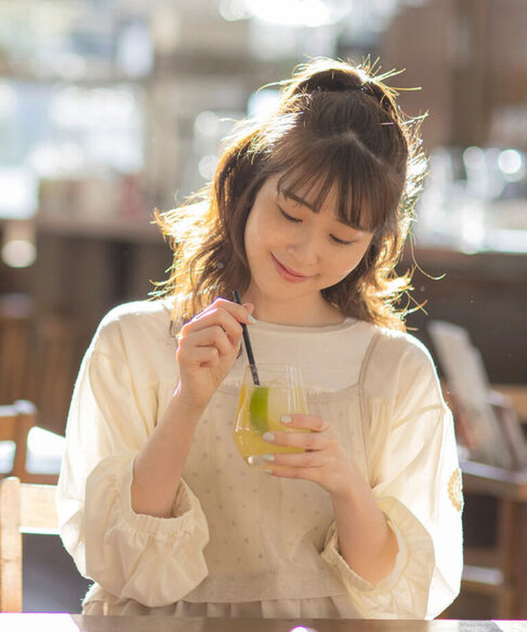 Samansa Mos2「【ゆべし×Samansa Mos2】インナー付キャミワンピース」|ワンピース|