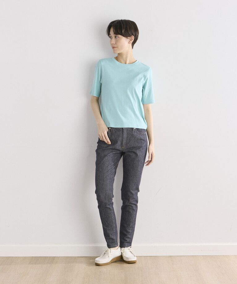 I.T.'S international「ベーシッククルーネックTシャツ《スビン綿MIXフライス》」|Tシャツ・カットソー|