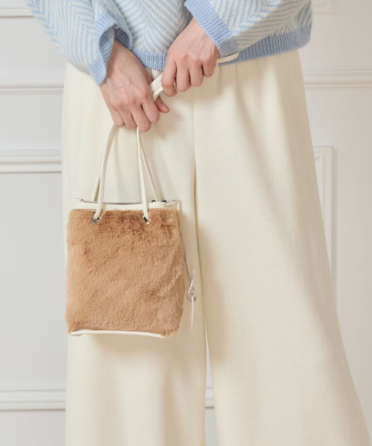 INED「《SUPERIOR CLOSET》2WAYショルダーファーバッグ《MARCO MASI》」|ショルダー・メッセンジャー|