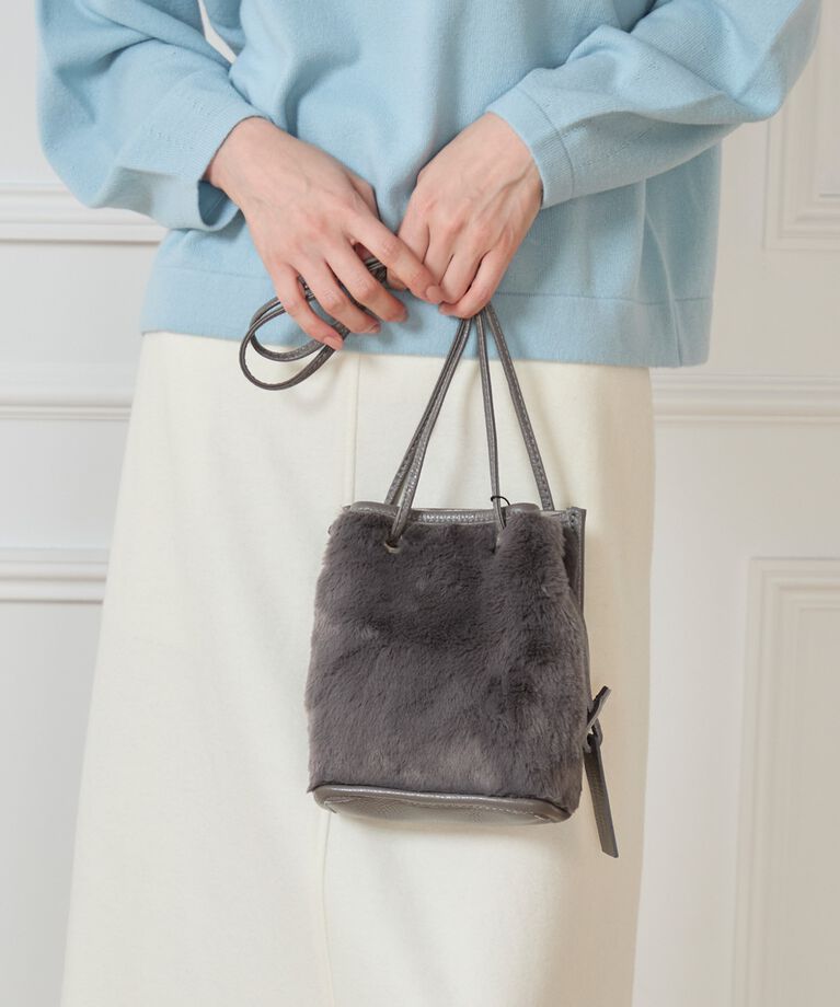 INED「《SUPERIOR CLOSET》2WAYショルダーファーバッグ《MARCO MASI》」|ショルダー・メッセンジャー|