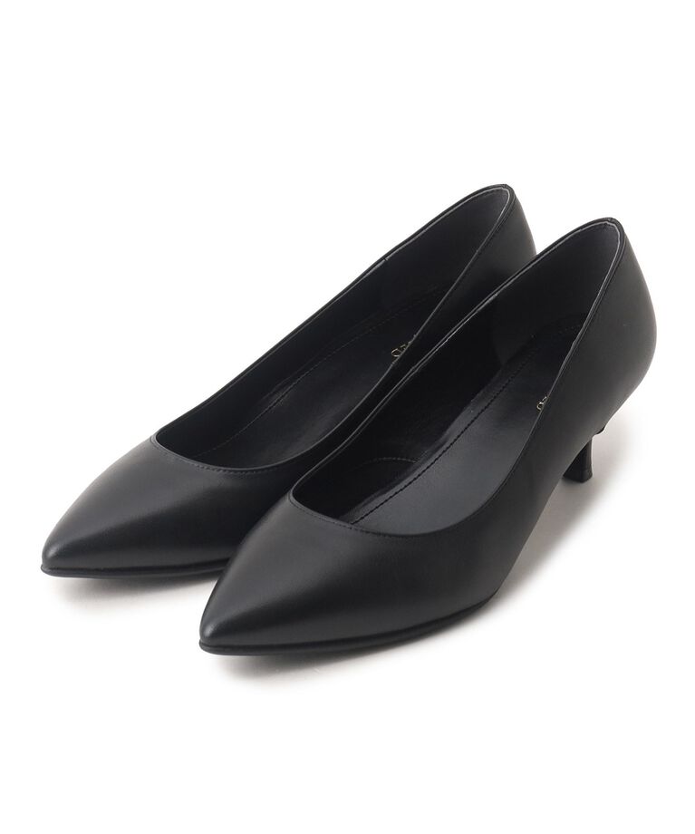 UNTITLED「【抗菌防臭／撥水加工】Comfit Dresser Pumps（コンフィットドレッサーパンプス）」|パンプス|ﾌﾞﾗｯｸ(019)