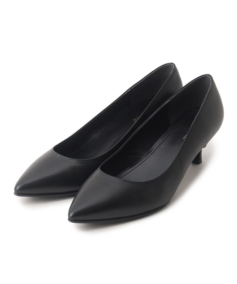 UNTITLED「【抗菌防臭／撥水加工】Comfit Dresser Pumps（コンフィットドレッサーパンプス）」|パンプス|ブラック(019)