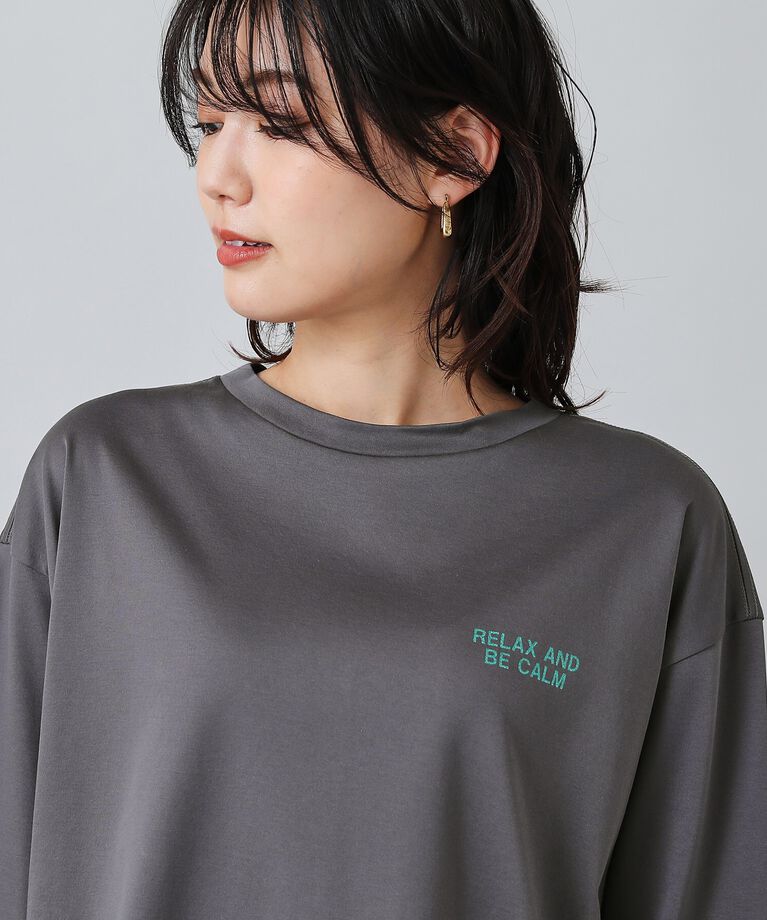 UNTITLED「【コットン100／長袖】バックプリント ロンT」|Tシャツ・カットソー|