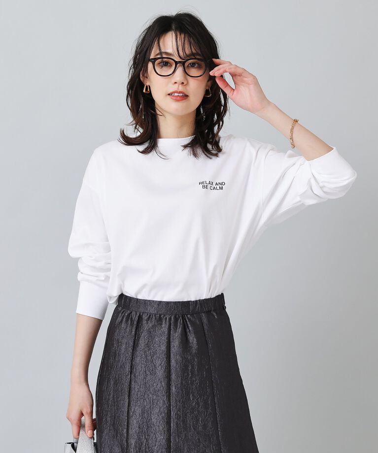 UNTITLED「【コットン100／長袖】バックプリント ロンT」|Tシャツ・カットソー|