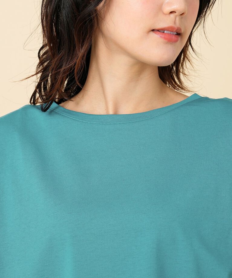 UNTITLED「【コットン100/ゆったり】タックショルダー カットソー」|Tシャツ・カットソー|