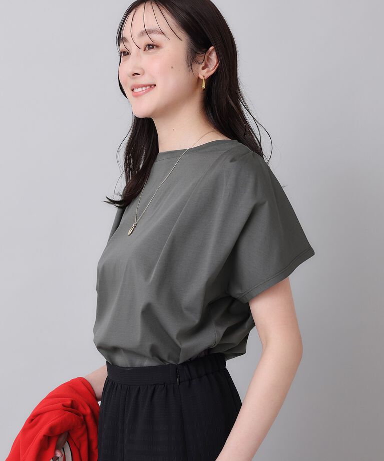 UNTITLED「【コットン100／8色展開】肩タックプルオーバー」|Tシャツ・カットソー|