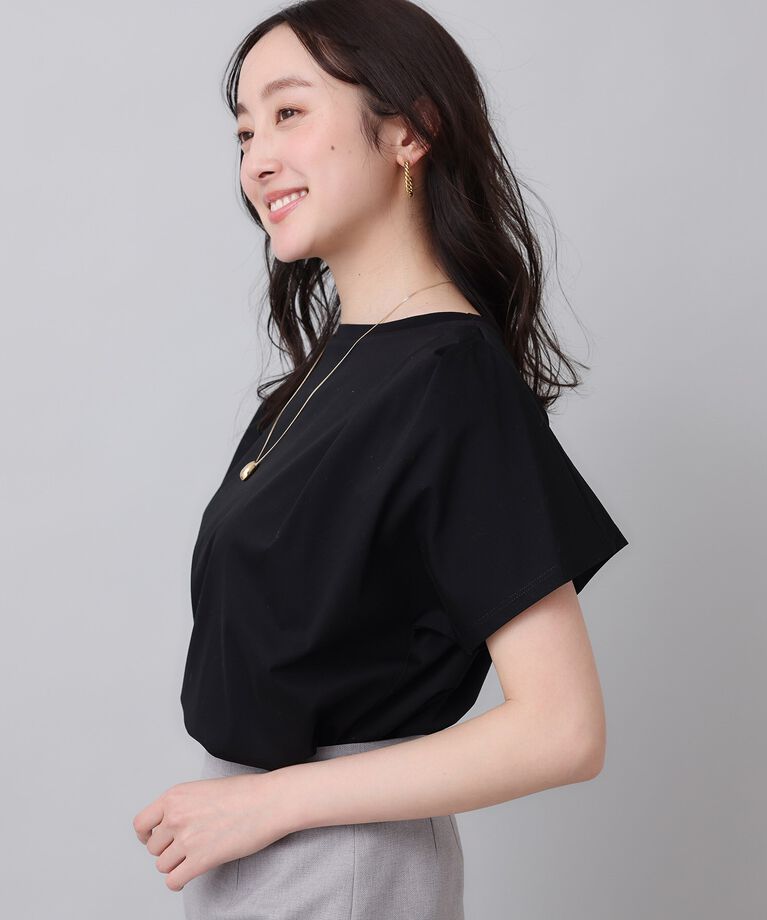 UNTITLED「【コットン100／8色展開】肩タックプルオーバー」|Tシャツ・カットソー|