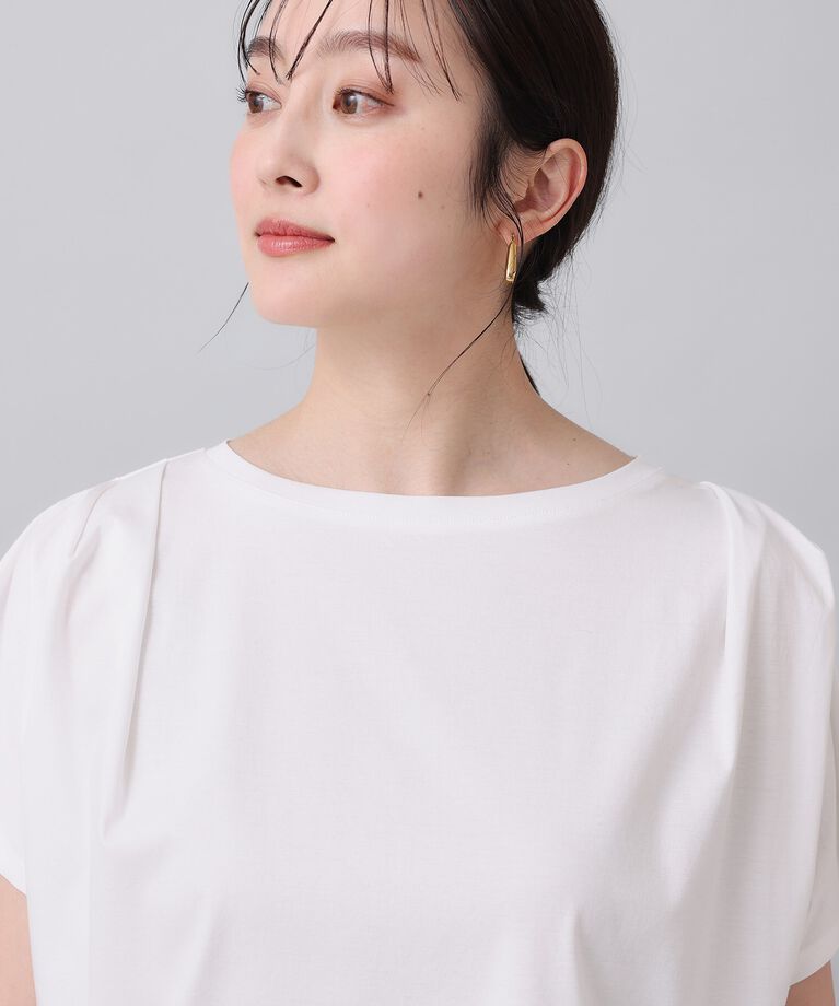 UNTITLED「【コットン100／8色展開】肩タックプルオーバー」|Tシャツ・カットソー|