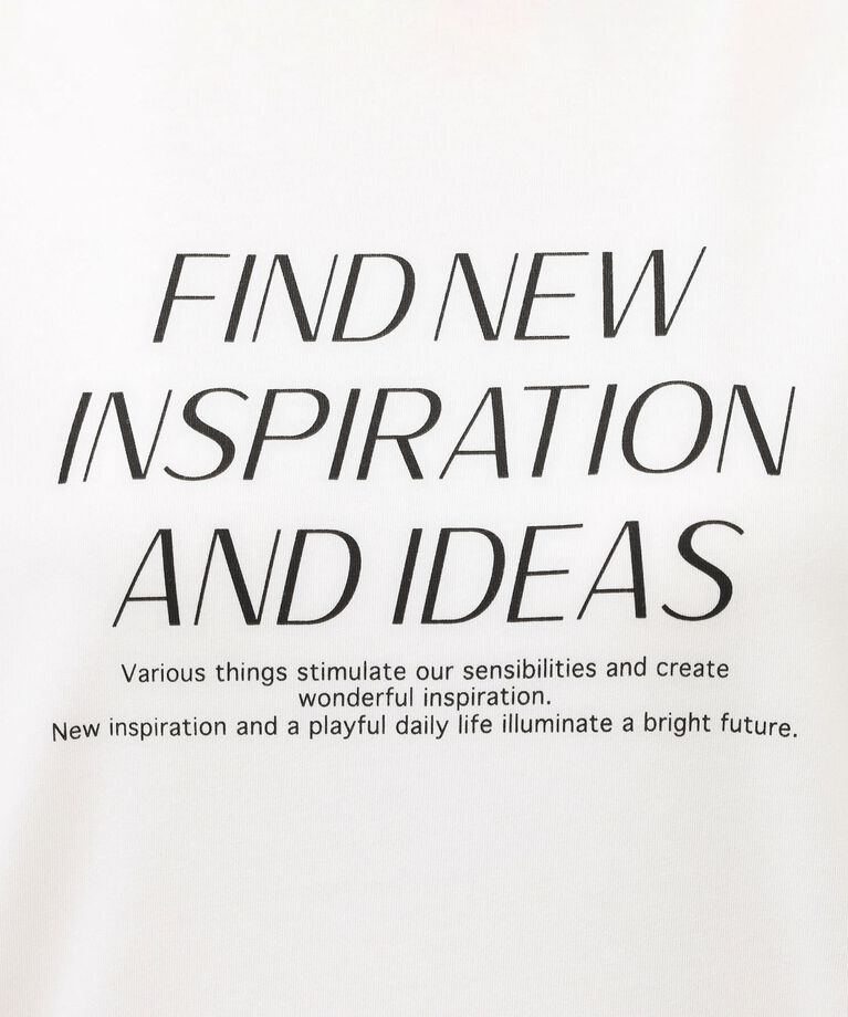 UNTITLED「【なめらかな肌触り】シルケットロゴTシャツ」|Tシャツ・カットソー|