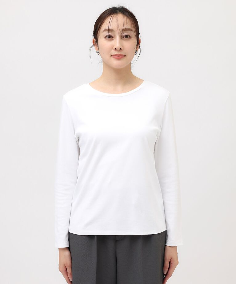 UNTITLED「丸首インナージャージ」|Tシャツ・カットソー|